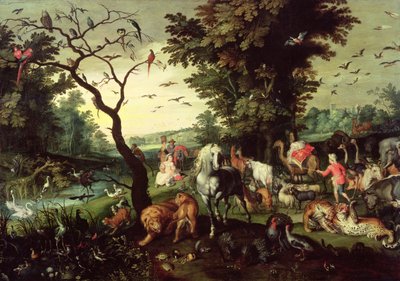 The Animals Entering Noah
